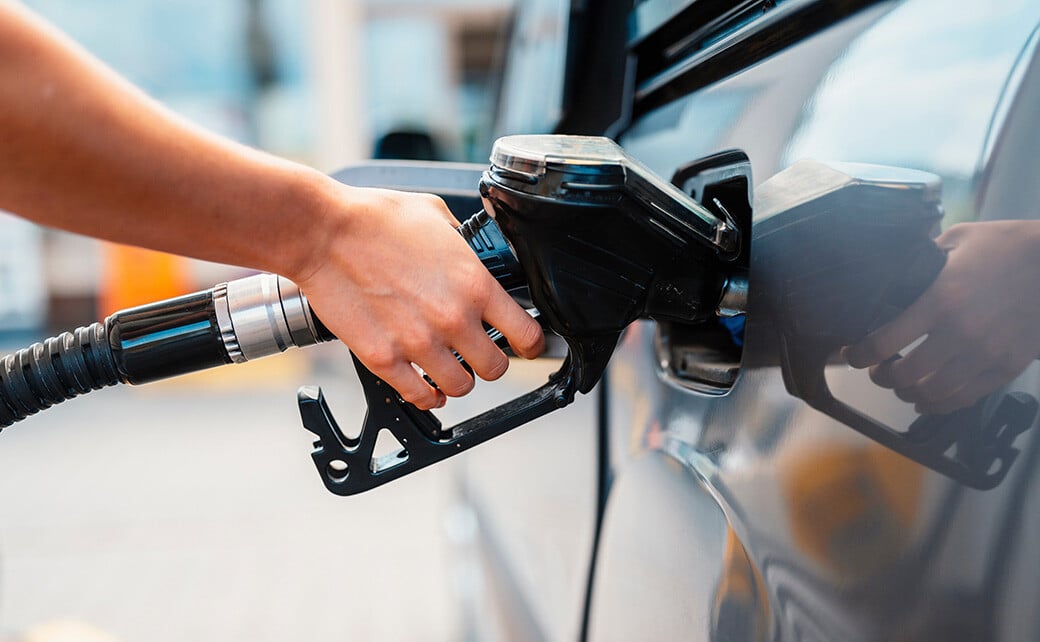 petro convenience filling up with gas